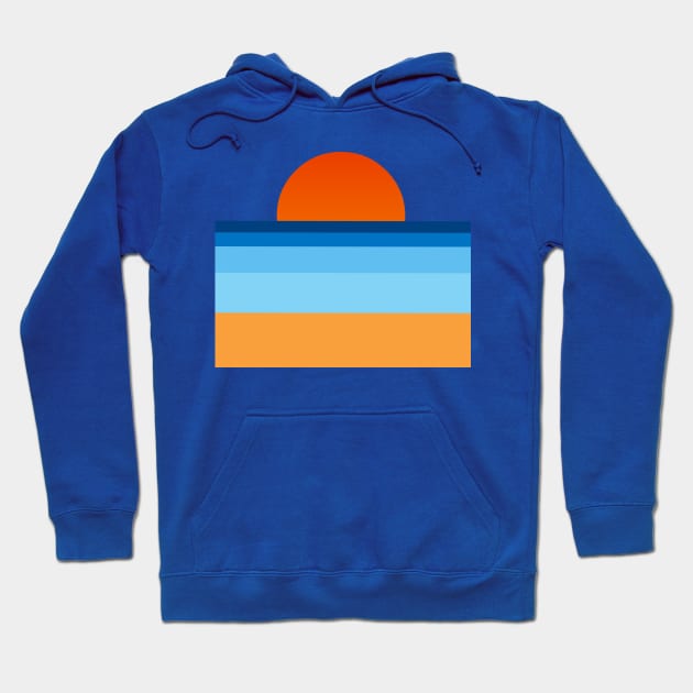 Sunset at Sea Hoodie by RENAN1989